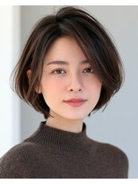 ハピネスフィール 宇治店(Happiness FEEL)&nbsp;前髪無しショートボブ