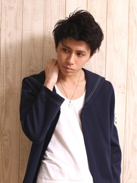 マイロ(mailo) 【mailo】黒髪ワイルド☆ツーブロックスタイル☆