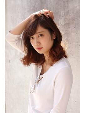 ヘアデザイン ノアール(hair design NoiR) ヴァイオレット系×グラデーション