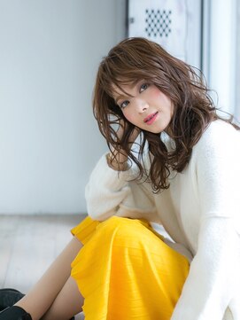 プシュケ(PSYCHE) 20代30代大人レイヤーロングハッシュカットチョコレートブラウン