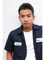 メリケンバーバーショップ コウベ(MERICAN BARBERSHOP KOBE)&nbsp;テクノクラウドマッシュサイドパートショートビジネスビジカジm