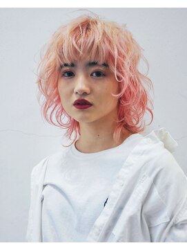 ココ 本八幡(KOKO) 黒髪クラゲヘアーオリーブグレー小顔ココアベージュ丸型卵型ボブ