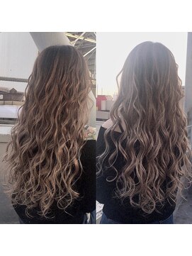 エクステ専門店あるじゃんすー 宇都宮店 honeybeige×brown#エクステ#栃木#グラデーションカラー