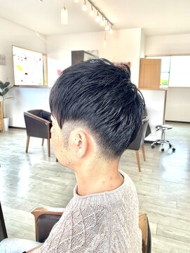 オレンジ(orange) 【orange大分】メンズツーブロックマッシュスタイル