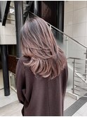 （小山）レイヤーとバレイヤージュ