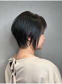 頭の形が綺麗なレイヤーボブデザイン