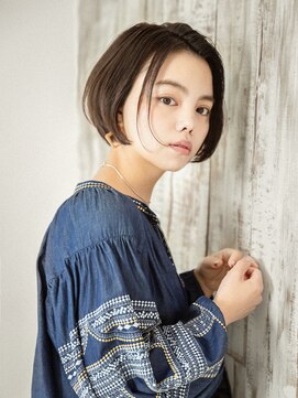 ルーチェ 川崎(Luce) 大人かわいい 小顔黒髪ボブ