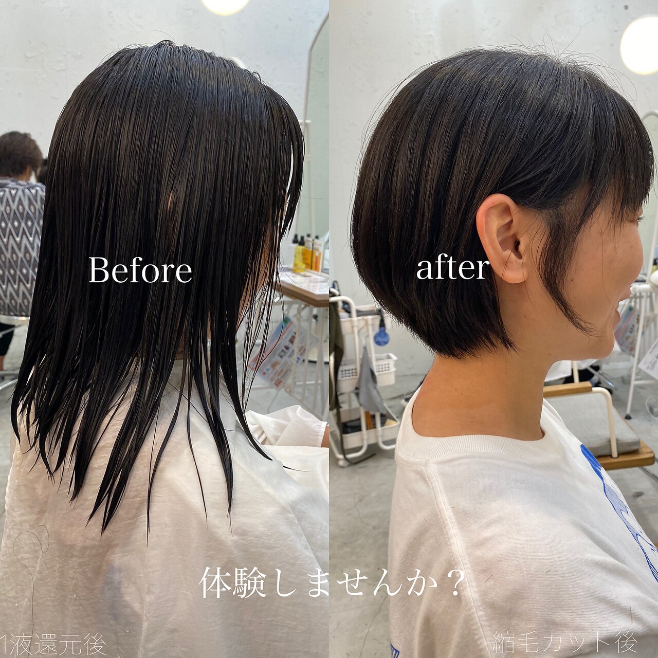 オール世代◎】地毛風ストレート×大人可愛いショートボブ