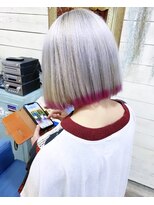 トーク 武庫之荘(TAL'KE)&nbsp;TAL'KE武庫之荘/ホワイト×裾ピンク_137