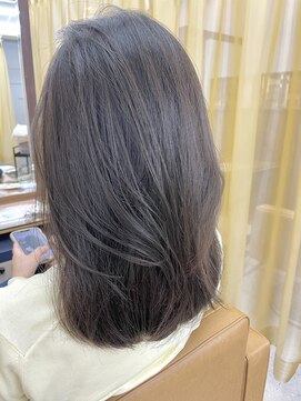 レス 仙台(Less) 【色落ち気になる方にオススメ】パープルグレージュ