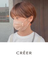 クレール 塚口店(CREER) ショートの可愛さの秘密は丸みがポイント！耳掛けマッシュ☆