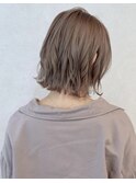 シルクグレージュ×くびれボブ【渡辺俊弥】梅田