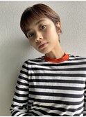 セナオン眉ミニショート