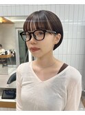 大人かわいい10代20代30代ショートボブ丸みショート