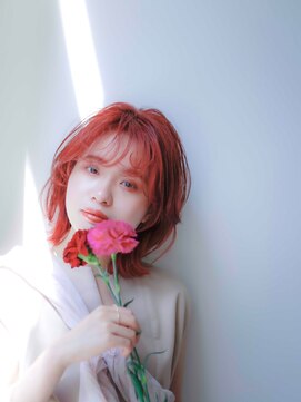 リル(re'll) ロブウルフ［酸性ストレート/ヘアセット］