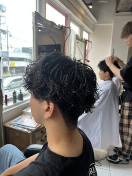 アイズ 海老名(AIZU) 波巻きスパイラルパーマ　波巻きパーマ　スパイラルパーマ