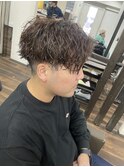 大分/縦落ちツイストスパイラルパーマ/大分メンズヘア