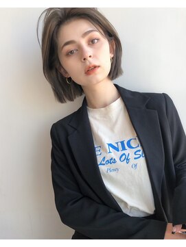 ジーニ(GENIE) 20代30代大人可愛い前髪顔周り似合わせカット大人レイヤー