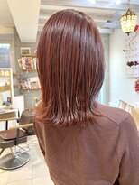 センスヘア(SENSE Hair) ブリーチなし明るめピンクブラウン☆