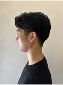 センターパート/メンズ