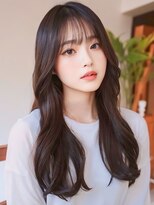 ナイロン 新潟店(NYLON.)&nbsp;シースルーバング×韓国風ロングヘア