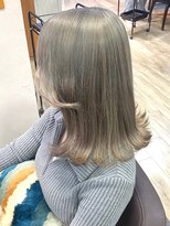 ロア 福岡天神本店(LORE)&nbsp;ダブルカラーベージュカラーケアブリーチカラーハイトーンカラー