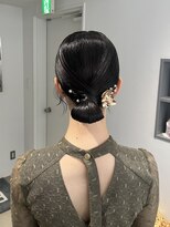 エイゾー 銀座(EIZO)&nbsp;タイトシニヨン/ シニヨンヘア/ お呼ばれヘア