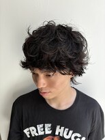 グラフ 立川(Graph.)&nbsp;無造作ニュアンスマッシュパーマメンズカット