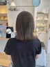 【ハイライト白髪ぼかし】ハイライトカラー+カット+うるおいTR￥17050～