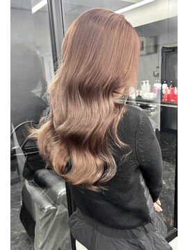 スライバイリアオオサカ(Sly By Ria OSAKA) ミルクティーブラウン/ケアブリーチ【梅田】【大阪】