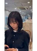 うる艶髪ボブふんわりカール愛され前髪♪