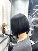 まとまるボブスタイル