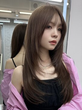 ログ オモテサンドウ(L.O.G OMOTESANDO) 韓国ヘアくびれヘアヨシンモリ顔周りレイヤー20代30