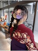 卒業式ヘアセット