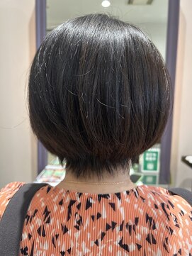 シャンプーボーイ セントラル 博多(SHAMPOO BOY central) ハンサムショート/ショートボブ/切りっぱなし/博多駅