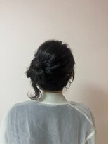 サイドまとめ髪