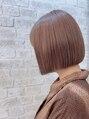 イーエム 自由通り店(e.m.) 艶カラーとまとまりのあるワンレンボブ!