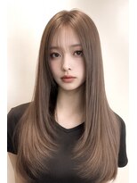 ノア 三宮店(NOA)&nbsp;【NOA三宮】髪質改善ストレート×ブリーチなし透明感ロング