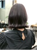 【GEEKS渋谷】くびれボブ/レイヤーボブ/ラベンダーグレージュ/冬