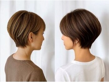 ルモ(Lumo)の写真/脱白髪染めのデザインカラー◎気になる白髪をカバーし、ダメージレスに理想の色味を叶えます！[髪質改善]