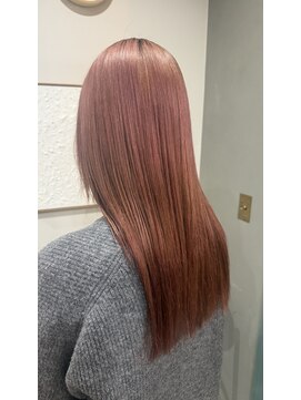 ブリーチピンクブラウン