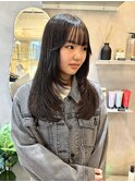 韓国ヘア/レイヤーカット/顔周りカット/ザクザクレイヤー