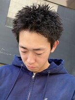 アウラ(AURA)&nbsp;ピンパーマスパイキーショートアクティブショート