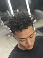 アーバンスタジオトウキョウ 下北沢店(URBAN STUDIO TOKYO)&nbsp;スパイキーアフロ　[特殊ヘア下北沢/メンズサロン]