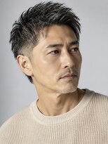 プレミアムバーバー 原宿店(PREMIUM BARBER produce by HIRO GINZA) 大人グレイフェードショート