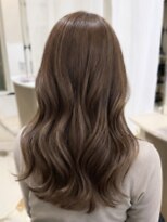 ルシード スタイル リコット(Lucido Style Ricotto)&nbsp;夏色透明感オリーブグレージュブリーチなしカラー抜け感髪質改善
