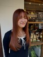 レビーヘアー(Revie hair) 顔まわりレイヤーと暖色カラー!夏にぴったりなカラーです!