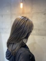 アフィックスヘア 葛西店(affix hair)&nbsp;レイヤー×グレージュ