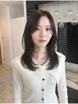 ナンブ セントラル(nambu-CENTRAL) 透け感ダークカラー×中顔面短縮レイヤー