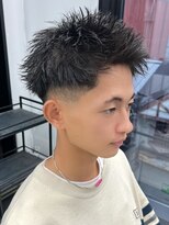エルマーク 本山(L-MARK)&nbsp;スキンフェード/短髪/バーバー/アップバング/ツーブロック